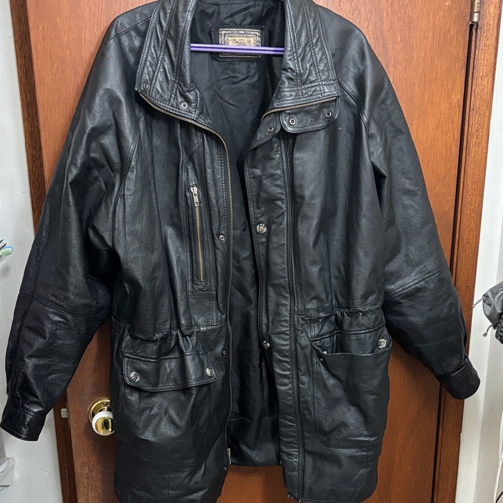 Gallucci Black Military Field Jacket